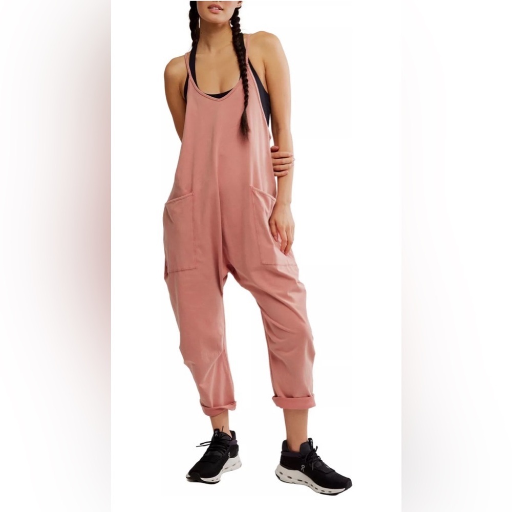 FP Movement Women's Hot Shot Onesie in Petal Women’s Large NWT